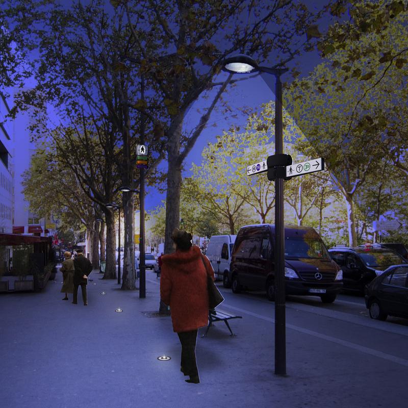 Vue perspective du projet ©